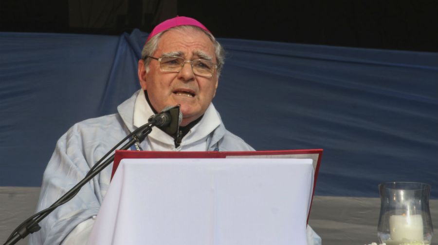 Oscar Ojea, presidente del Episcopado, brindó un encendido discurso contra el aborto. Crédito: Noticias Argentinas