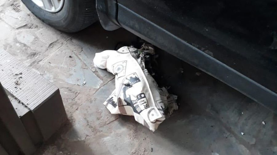 El artefacto explosivo encontrado en la casa de Claudio Bonadio