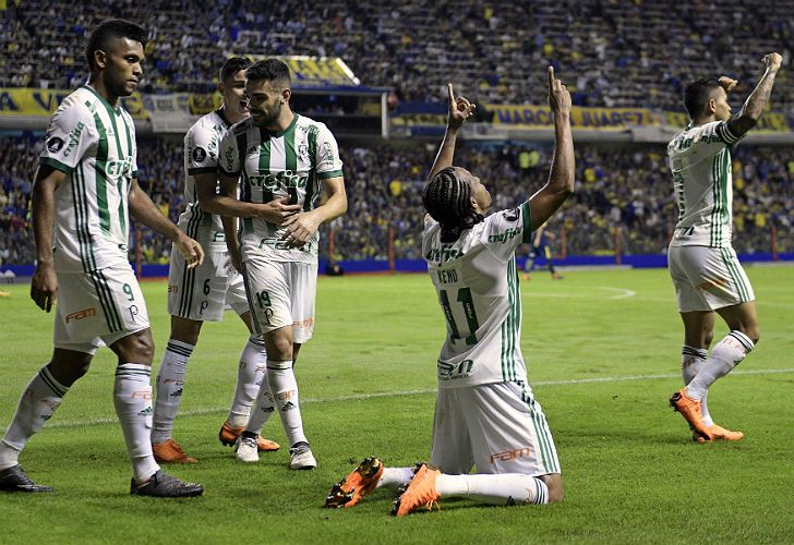 Fue la primera victoria de Palmeiras en toda la historia en La Bombonera.