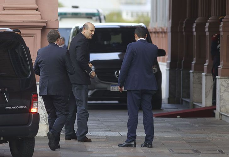 Federico Sturzenegger, ingresa a Casa de Gobierno