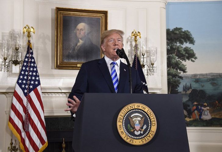 Trump anuncia una decisión sobre el tratado nuclear de EEUU con Irán