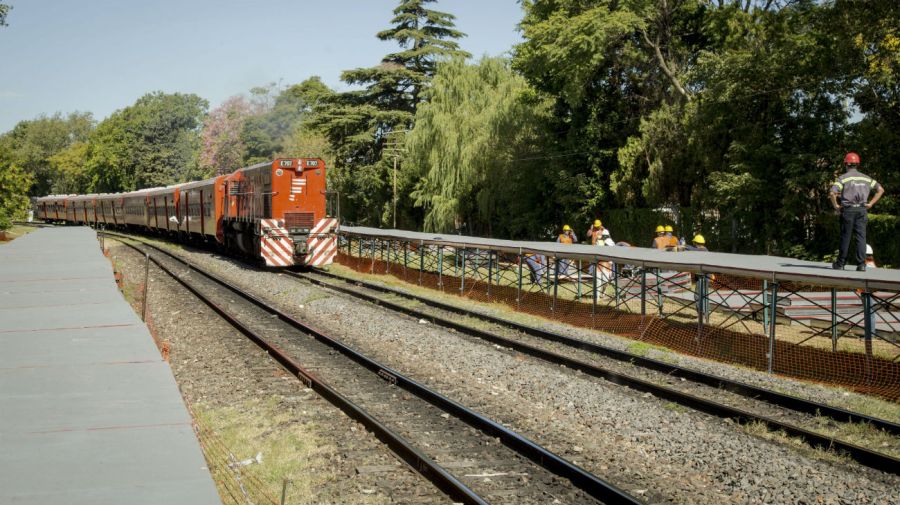 En marzo comenzaron las obras de renovación de estaciones de la línea Belgrano Norte.