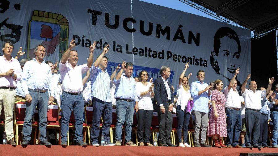 día de la lealtad en tucuman peronismo federal