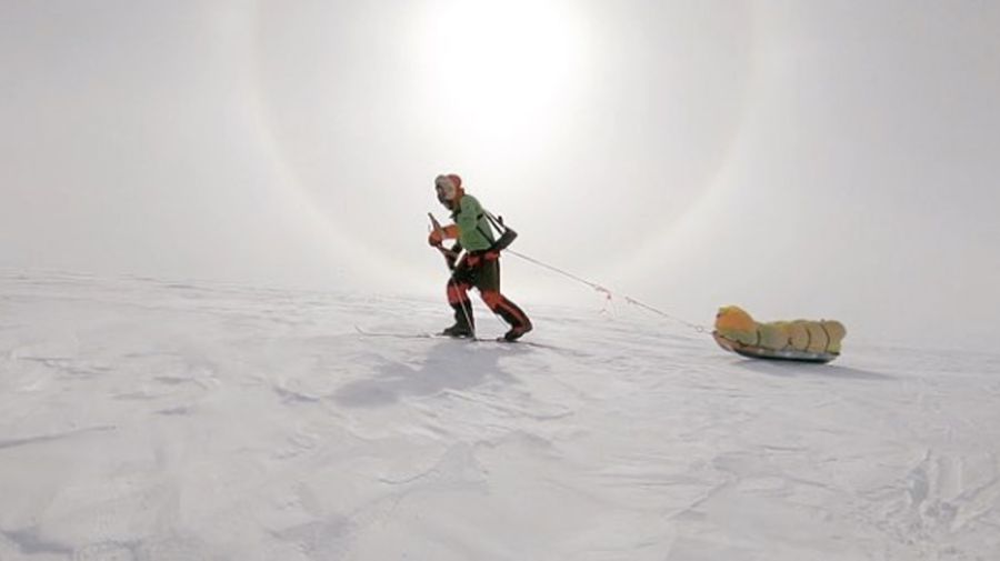 Colin O'Brady aventurero estadounidense cruzó Antártida a pie