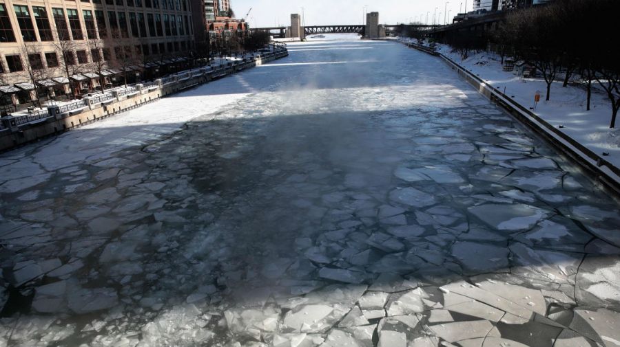 Chicago experimentó temperaturas más frías que en la Antártida.