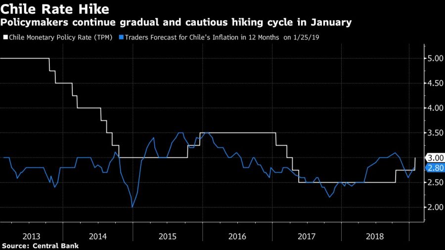 Policymakers continue gradual and cautious hiking cycle in January