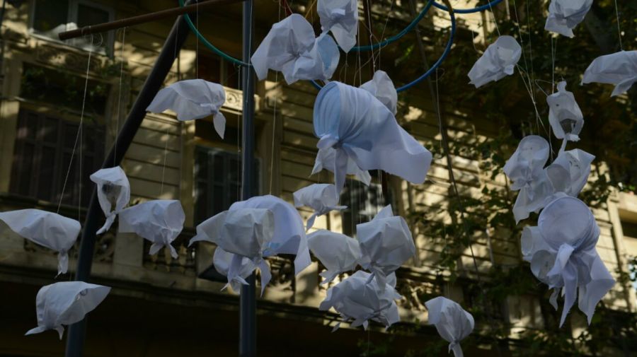 Movilización por el 24 de marzo en Plaza de Mayo