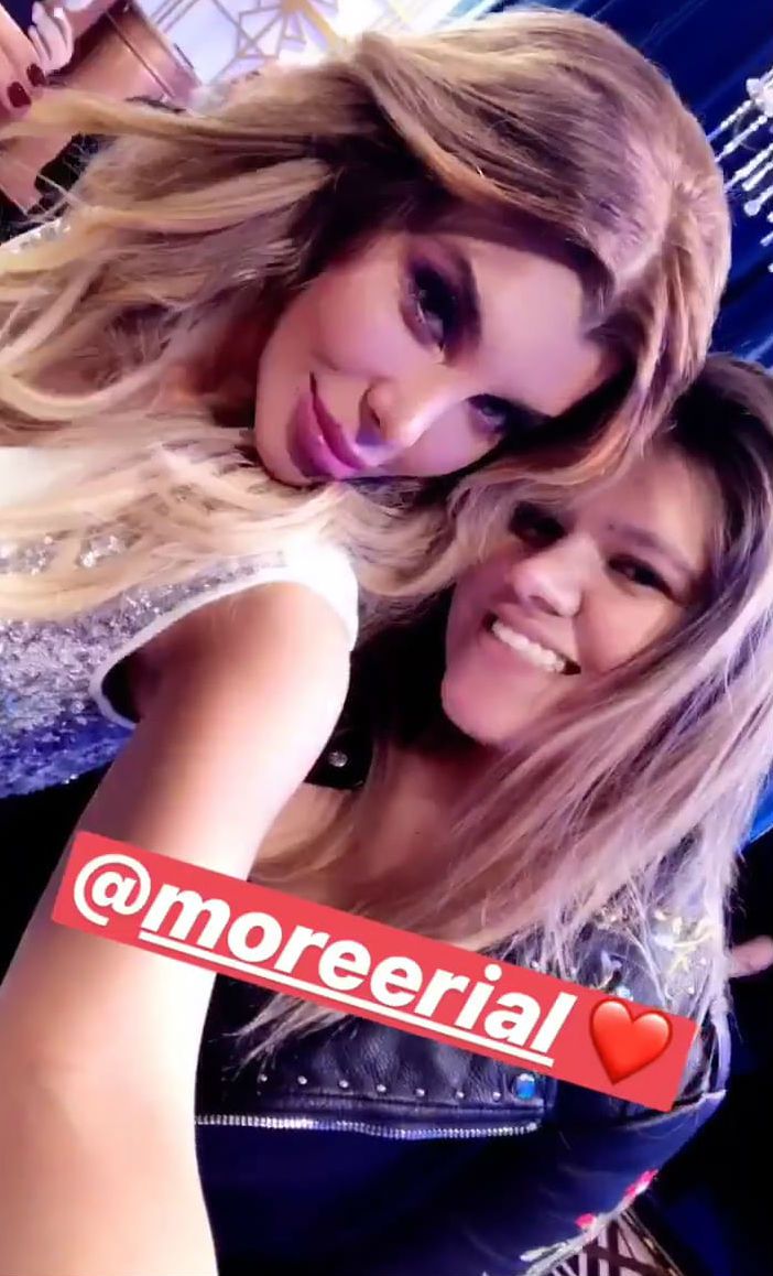 Morena Rial junto a Charlotte Caniggia