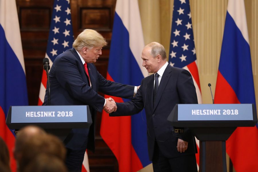 U.S. President Donald Trump And Russian President Vladimir Putin's Helsinki Summit
