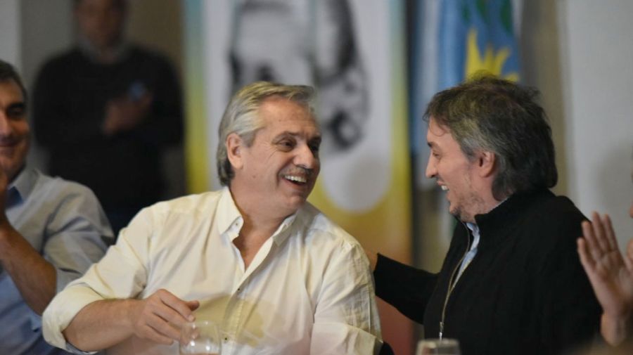 Alberto fernandez y Máximo Kirchner 20190524
