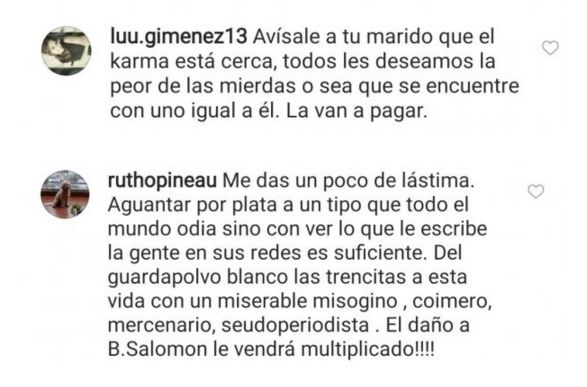 Romina Pereiro fue blanco de críticas por Jorge Rial tras la muerte de Beatriz Salomón