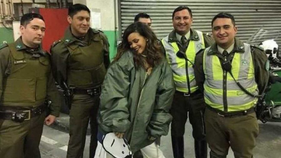 El curioso motivo por el que Rihanna viajó a Chile 