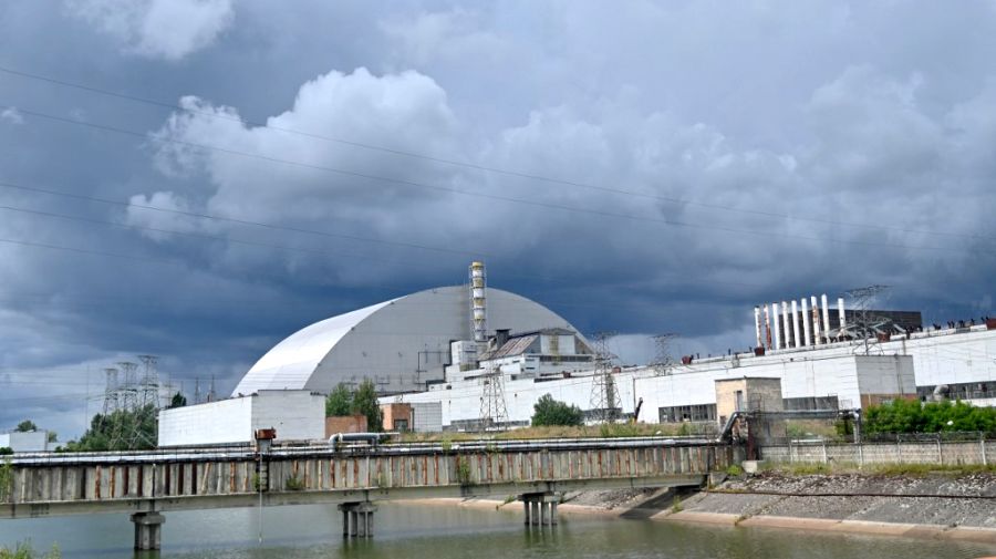 new Chernobyl reactor dome