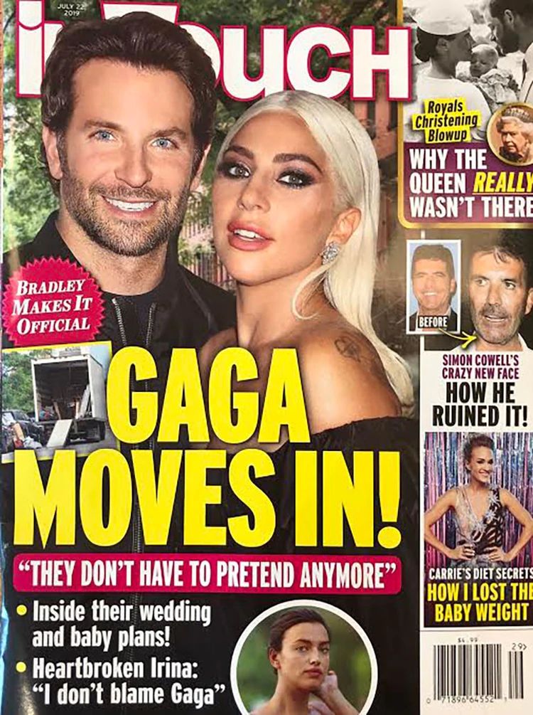Aseguran que Lady Gaga y Bradley Cooper están conviviendo