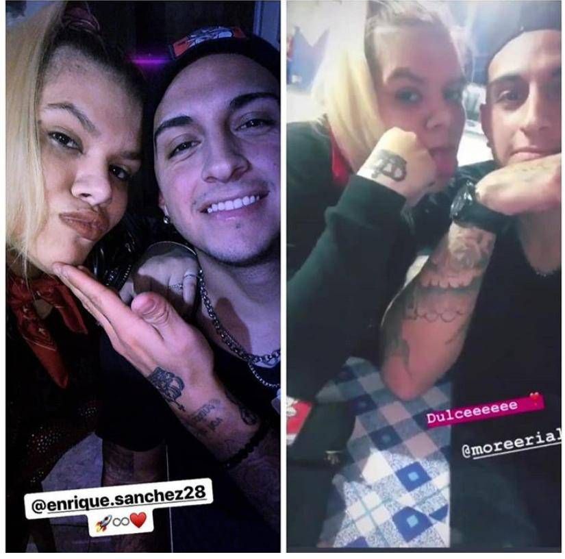 La foto que prueba que Morena Rial y Enrique Sánchez comparten tatuaje