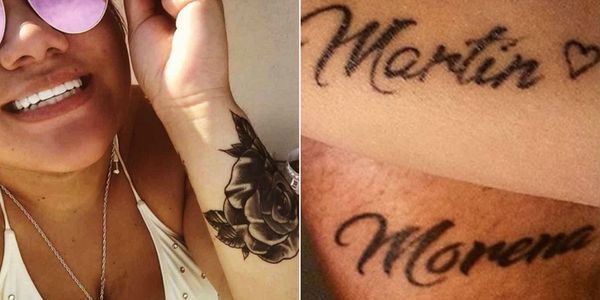 Morena Rial tatuajes