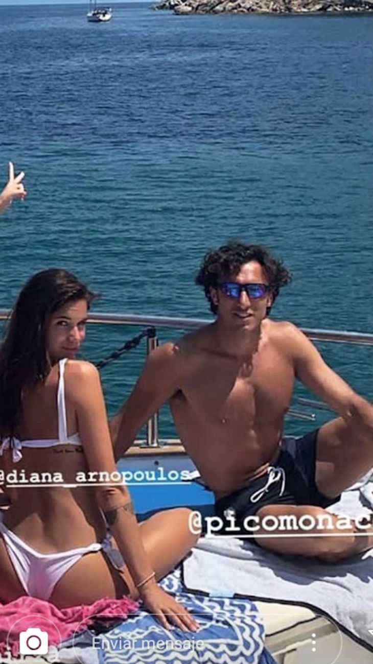 La foto de Pico Mónaco y su nueva novia en Grecia 