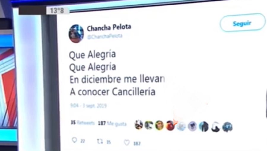La Chancha Pelota de Felipe Solá