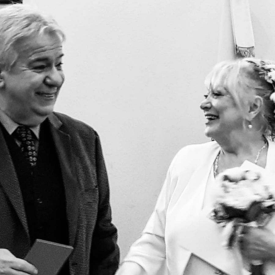 El álbum de fotos del soñado casamiento de Graciela Pal, a sus 72 años