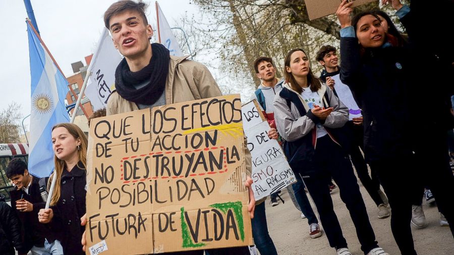 Marchas por el cambio climático en todo el país.