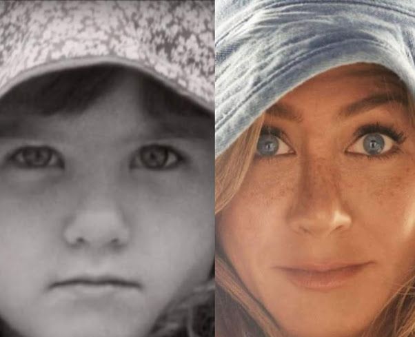 ¡Estás igual! Jennifer Aniston publicó una foto de su infancia