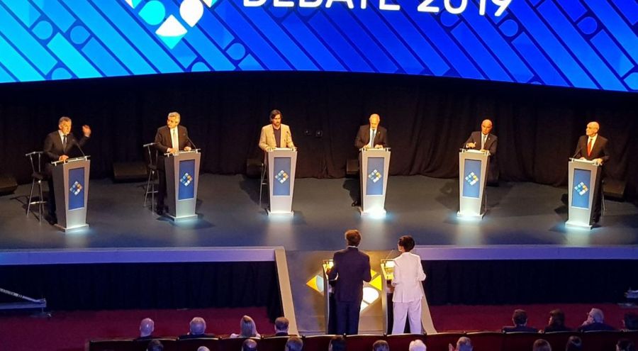 Asistentes al segundo debato en la Ciudad de Buenos Aires_g 20191020