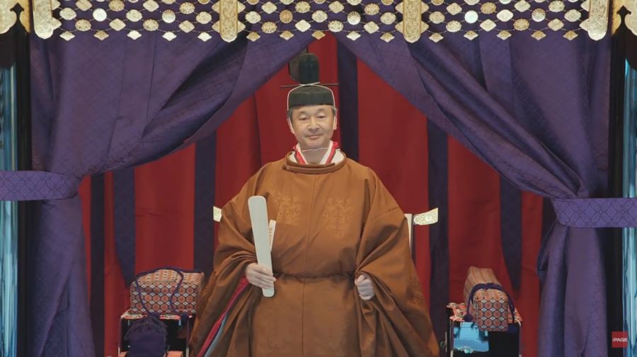 mejores fotos entronizacion emperador japon