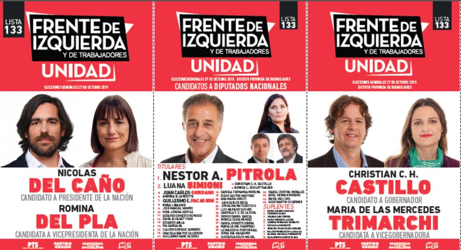 boletas elecciones octubre 2019