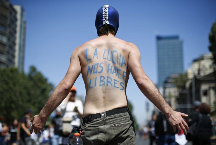 protestas chile afp