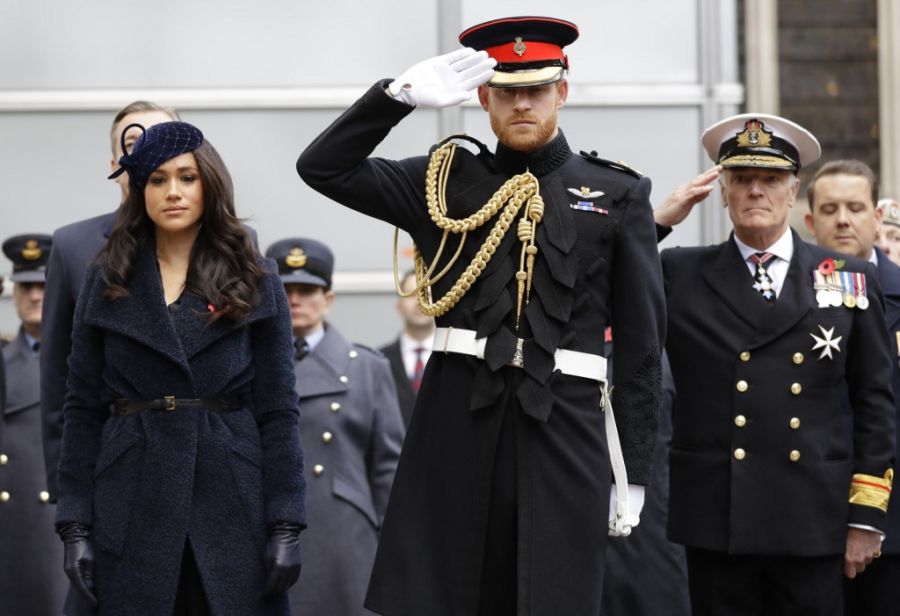Así fue la última aparición pública del príncipe Harry y Meghan Markle