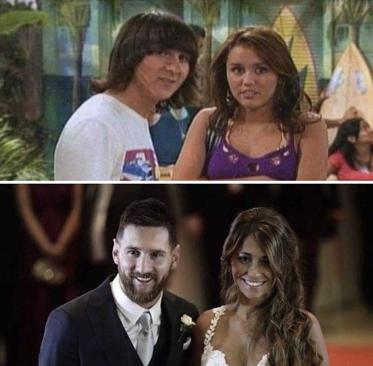 Messi antes y después
