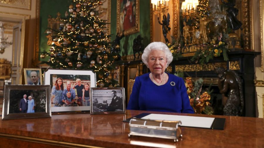 La reina Isabel II de Gran Bretaña