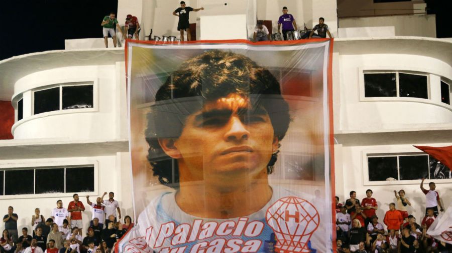 Bandera Maradona Ducó