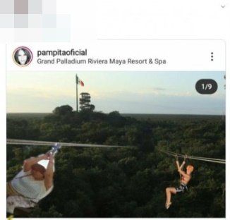 Acusaron a Pampita de hacer Photoshop y aparecieron los memes