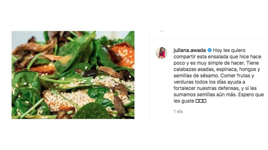 cocina de Juliana Awada 20200416.
