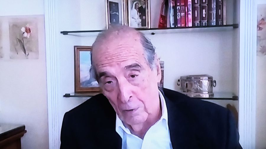 Ricardo Arriazu, en el reportaje con Jorge Fontevecchia.