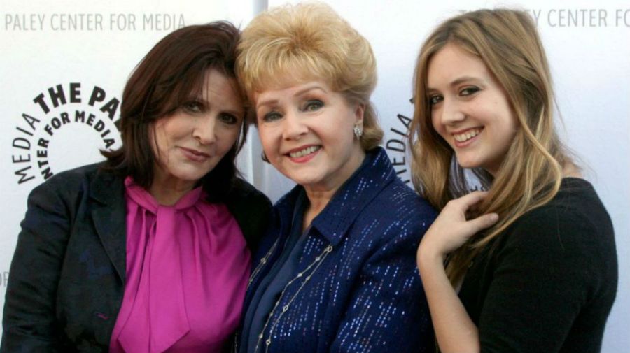 Carrie Fisher, Debbie Reynolds y Billie Lourd