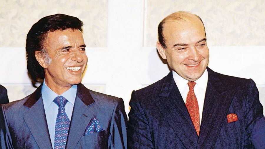 Carlos Menem y Domingo Cavallo