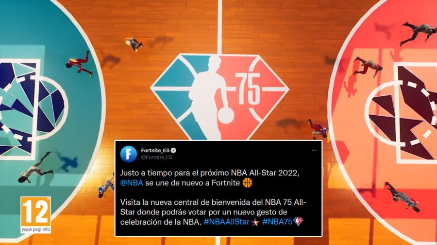 Fortnite anunció su nueva colaboración con la NBA