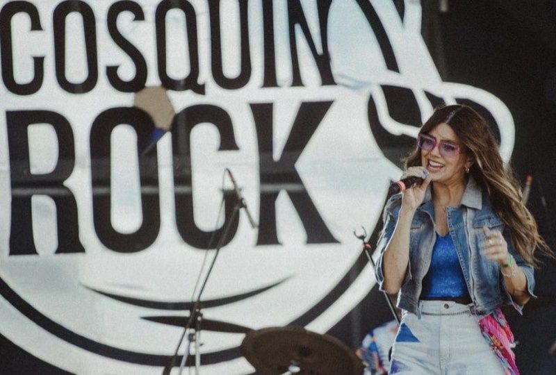 Natalie Pérez en el Cosquín Rock 2022
