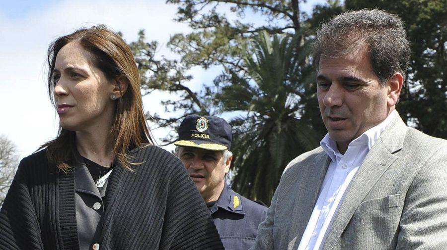 María Eugenia Vidal y Cristian Ritondo