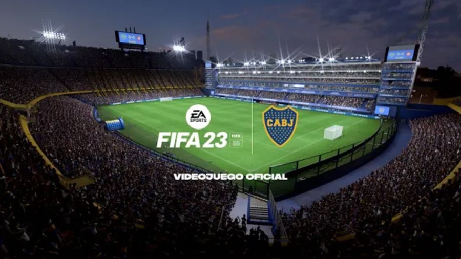 Trueno realizó la presentación oficial de la Bombonera para FIFA 23