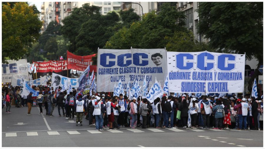protestas centro porteño 12042023