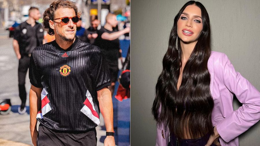 Zaira Nara y Diego Forlán