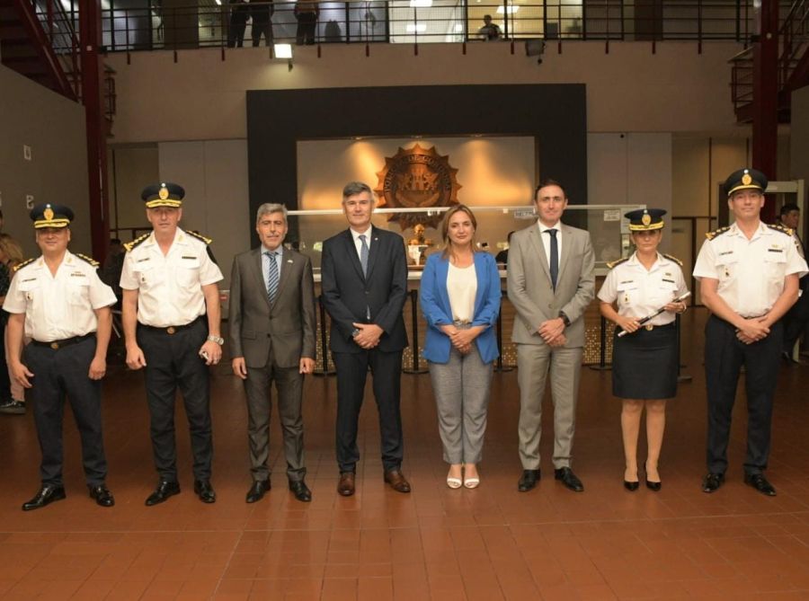 Gutierrez, nuevo jefe policial junto a Quinteros y López