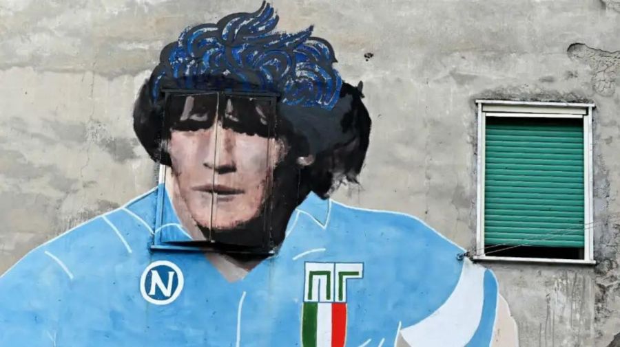 Mural Maradona