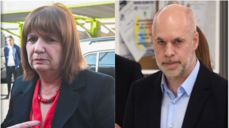 Patricia Bullrich y Horacio Rodríguez Larreta