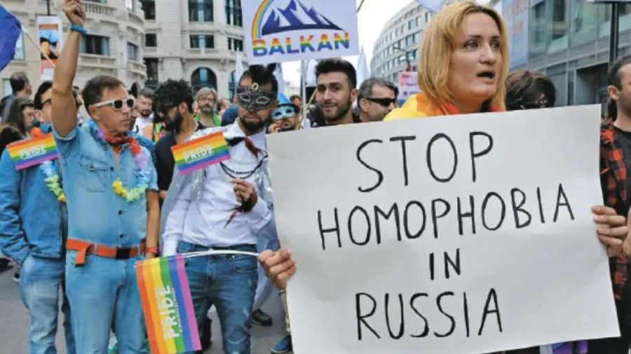 Marcha del orgullo en Rusia