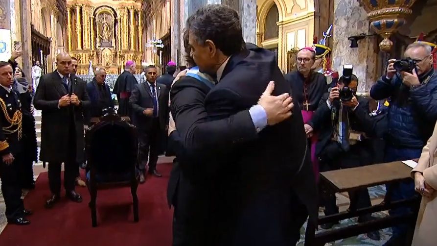 Javier Milei y Jorge Macri