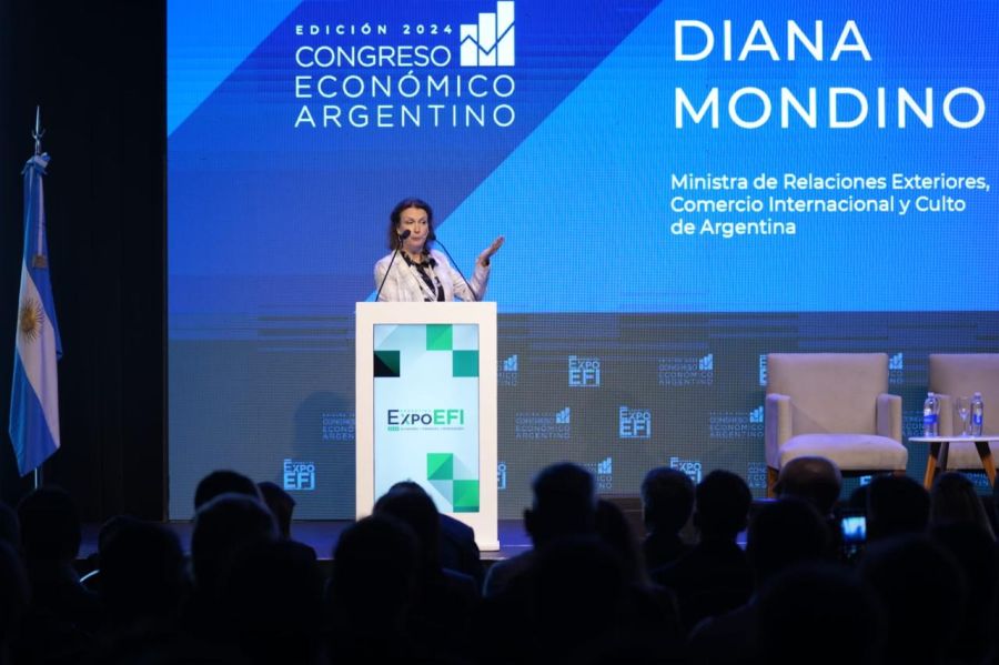 Diana Mondino en EXPO EFI